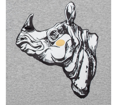 Толстовка NosoRock, серый меланж