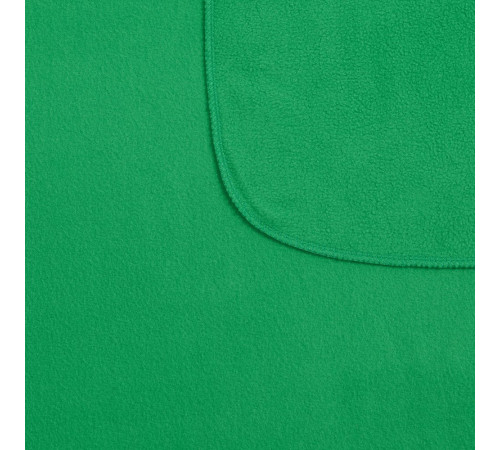 Флисовый плед Warm&Peace, зеленый