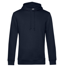 Толстовка с капюшоном унисекс BNC Inspire (Organic), темно-синяя