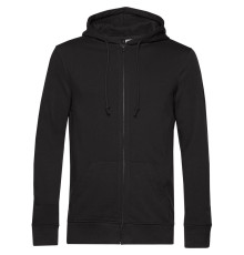 Толстовка на молнии с капюшоном унисекс BNC Inspire (Organic), черная