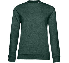 Свитшот женский Set In, темно-зеленый меланж