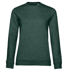 Свитшот женский Set In, темно-зеленый меланж