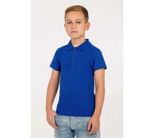 Рубашка поло детская Virma Kids, ярко-синяя