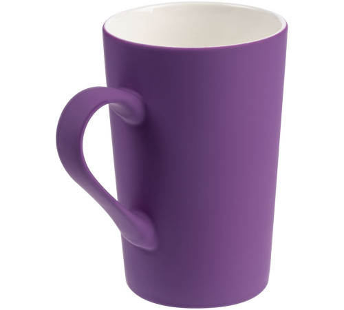 Кружка Best Noon с покрытием софт-тач, фиолетовая