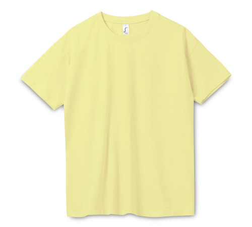 Футболка унисекс Regent 150, светло-желтая