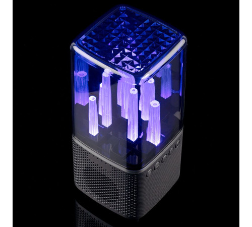 Беспроводная колонка с подсветкой citySound, черная