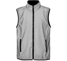 Жилет двусторонний Manifest из светоотражающей ткани, серый