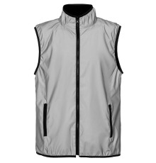 Жилет двусторонний Manifest из светоотражающей ткани, серый