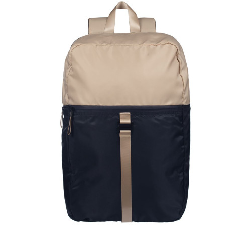 Рюкзак coolStuff, темно-синий с бежевым