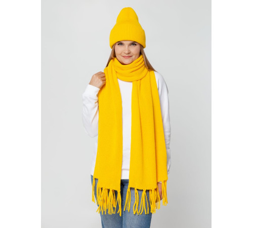 Шарф Flette, желтый