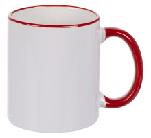 Кружка Rimo для сублимационной печати, красная