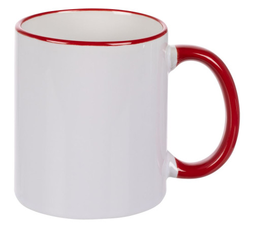 Кружка Rimo для сублимационной печати, красная