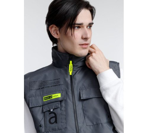 Жилет мужской Stockholm, серый