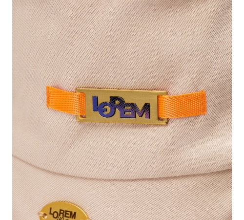 Шильдик металлический Kova, золотистый