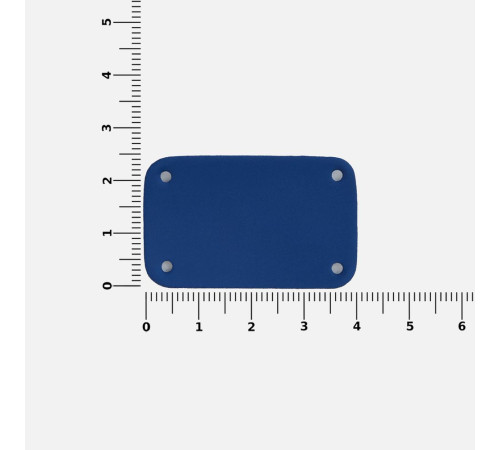 Лейбл Eta Soft Touch, S, синий