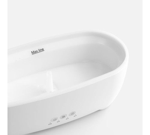 Увлажнитель-ароматизатор Steam Spin, белый с серым