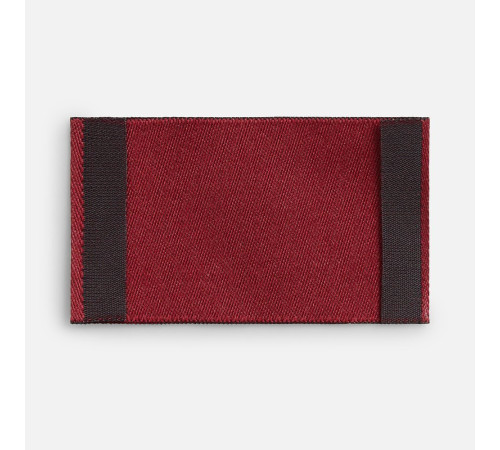 Лейбл тканевый Epsilon, M, бордовый