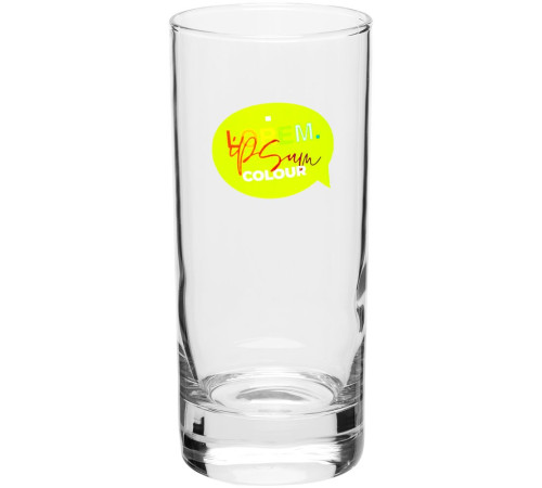 Наклейка тканевая Lunga Bubble, M, желтый неон