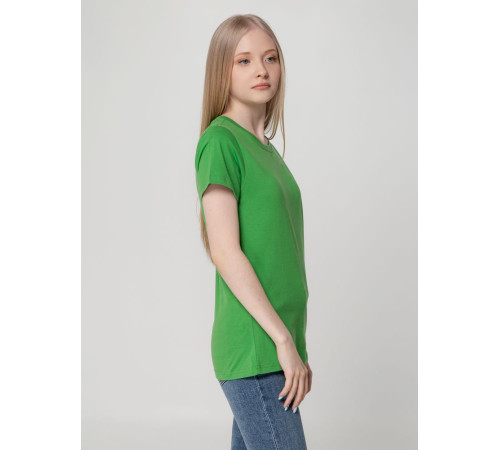Футболка женская T-bolka Lady, ярко-зеленая