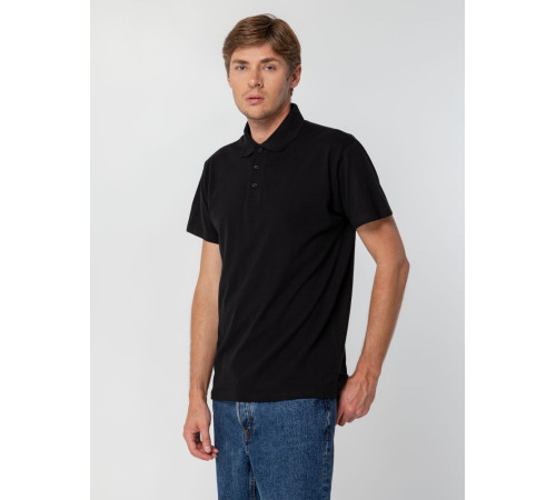 Рубашка поло мужская Spring 210, черная