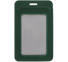 Чехол для пропуска Shall Simple, зеленый