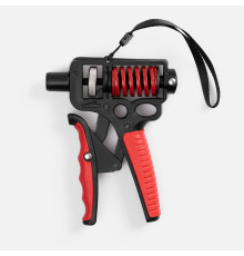 Эспандер кистевой пружинный Motive Power, черный с красным