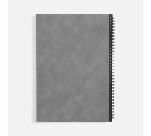 Ежедневник Notera Maxi, недатированный, серый