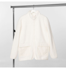 Куртка унисекс Oblako, молочно-белая