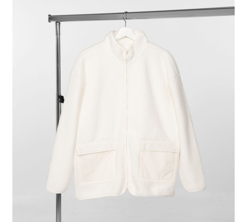 Куртка унисекс Oblako, молочно-белая