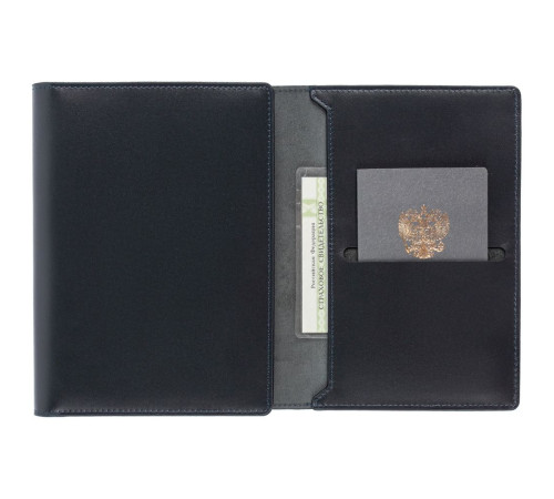 Ежедневник-портфолио Napoli, недатированный, синий