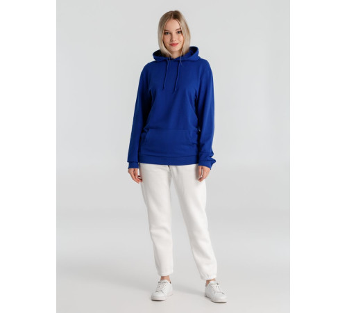 Толстовка с капюшоном унисекс Hoodie, ярко-синяя