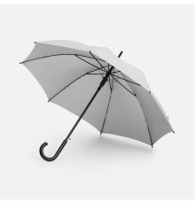 Зонт-трость Standard, белый с серебристым внутри