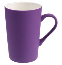 Кружка Best Noon с покрытием софт-тач, фиолетовая