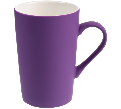 Кружка Best Noon с покрытием софт-тач, фиолетовая