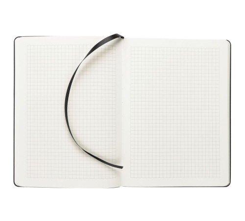 Блокнот Verso в клетку, черный