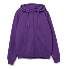 Толстовка на молнии с капюшоном Siverga 2.0, фиолетовая