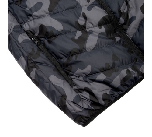 Жилет с подогревом Thermalli Valmorel, серый камуфляж