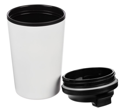 Набор Fleecy с термостаканом белый