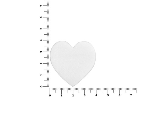 Наклейка тканевая Lunga Сor, M, белая