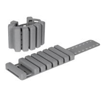 Силиконовые утяжелители Hard Work, серые