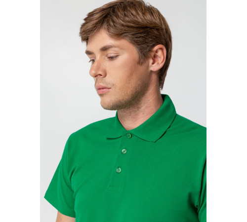 Рубашка поло мужская Spring 210, ярко-зеленая