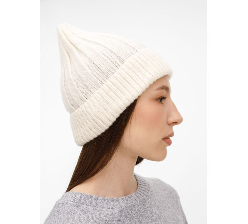 Шапка Bellish, белая (ванильная)