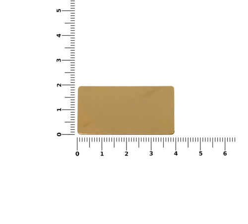 Значок Sanga Matto, золотистый глянцевый