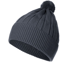 Шапка Knit Beat, темно-серая
