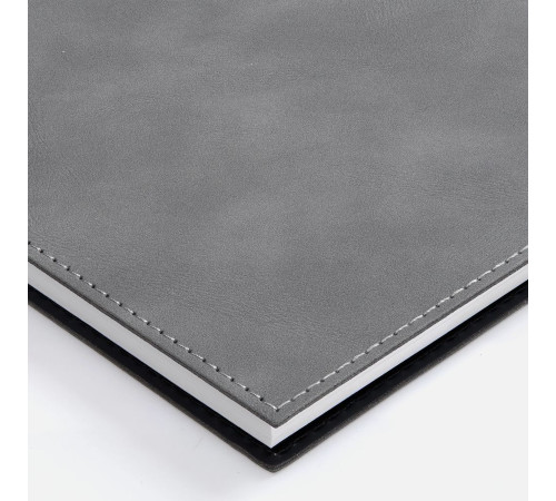 Ежедневник Notera Maxi, недатированный, серый