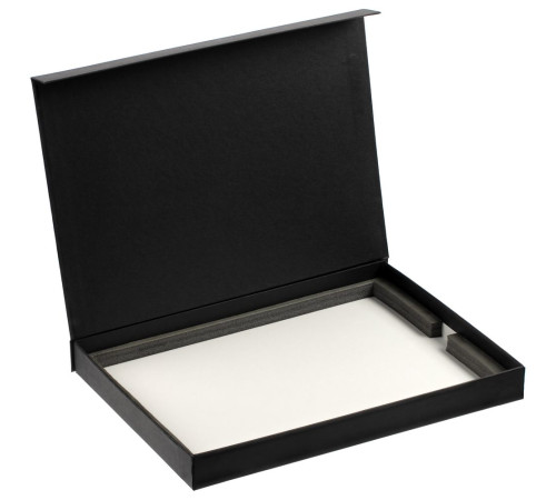 Коробка Roomy с ложементом для плакетки, черная