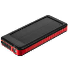 Аккумулятор с беспроводной зарядкой Holiday Maker Wireless, 10000 мАч, красный