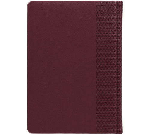 Ежедневник Prizma, недатированный, бордовый