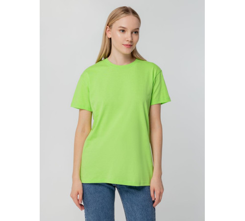 Футболка унисекс T-bolka 140, зеленое яблоко