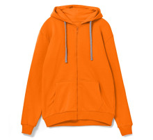 Толстовка на молнии с капюшоном Siverga, оранжевая